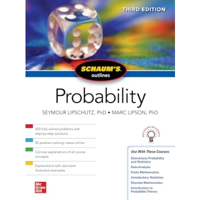 Afbeelding van Schaum&#039;s Outline of Probability, Third Edition