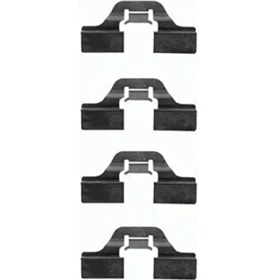 Afbeelding van HELLA 8DZ 355 202 621 Accessoireset, schijfremblok VOLKSWAGEN: Scirocco III, GOLF 2, Polo V Hatchback, RENAULT: MEGANE 4, 3 Coupe, SCENIC 2