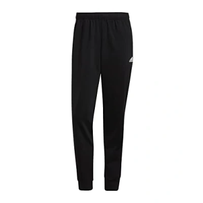 Afbeelding van adidas Sportswear M 3S JOG TP TRI Trainingsbroek, Heren, Maat: Small, Black/white