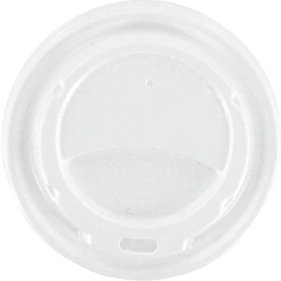 Afbeelding van Bekerdeksel IEZZY diameter80mm met drinkgat 100 stuks wit