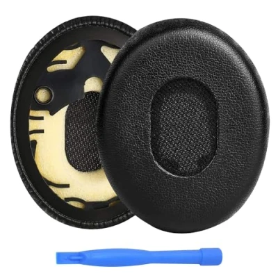 Afbeelding van MMOBIEL Vervangende Oorkussens Geschikt voor Bose QuietComfort QC3 / OE1 On Ear Hoofdtelefoons van Memory Foam en Protein PU Koptelefoon Noise Isolation Hoofdtelefoon Earpads Zwart