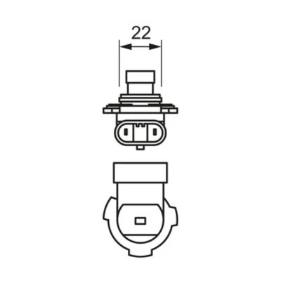 Afbeelding van Gloeilamp, verstraler BOSCH 1 987 302 026