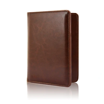 Afbeelding van Autopapieren Hoes / 10,5 x 14cm Kentekenbewijs Mapje V1 Donkerbruin