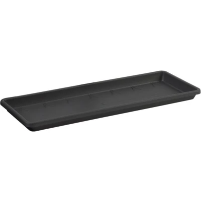 Afbeelding van Barcelona balkonbak schotel 90cm antraciet elho