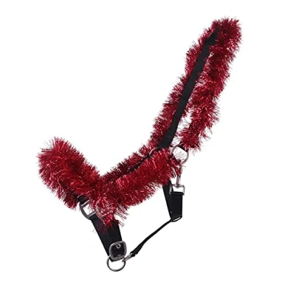 Afbeelding van QHP Halster kerstslinger maat Cob red