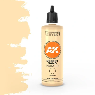 Afbeelding van AK interactive Desert Sand Surface Primer 3rd generation 100ml AK11248