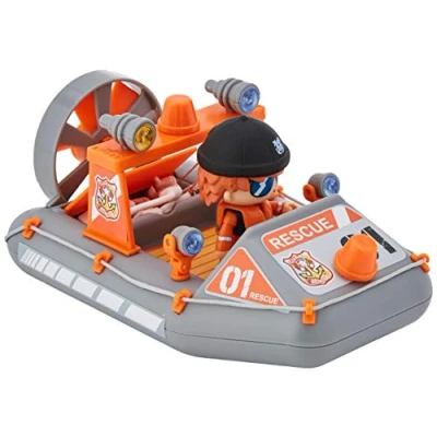 Image de Pinypon Action Bateau de sauvetage la police