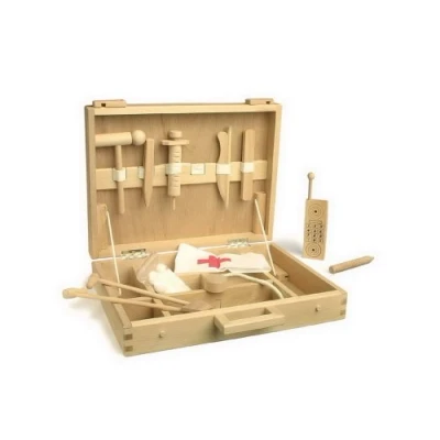 Afbeelding van Small Foot Dokterskoffer Naturel Hout