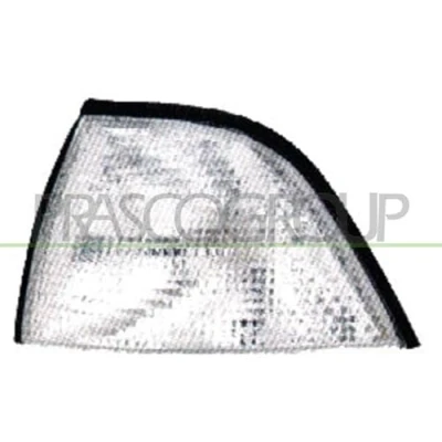 Afbeelding van PRASCO BM0144014 Knipperlichten Wit Links voor Met lamphouder BMW: 3 Saloon, Touring, Compact