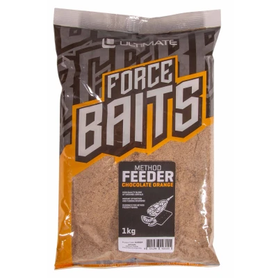 Afbeelding van Ultimate Force Baits Method Feeder Lokvoer Chocolate Orange (1kg)