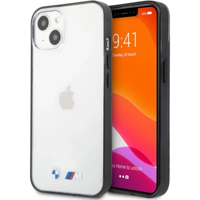 Afbeelding van BMW Transparante PC TPU Back Cover Telefoonhoesje voor Apple iPhone 13 Mini Bescherm uw Telefoon met Style!
