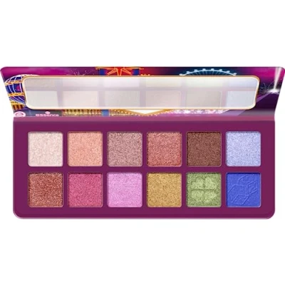 Afbeelding van essence Welcome to SIN CITY Kleurrijk oogschaduwpalet, 12 kleuren, glinsterend, intensief, veganistisch, zonder microplasticdeeltjes, nanodeeltjes, parfum, 1 verpakking