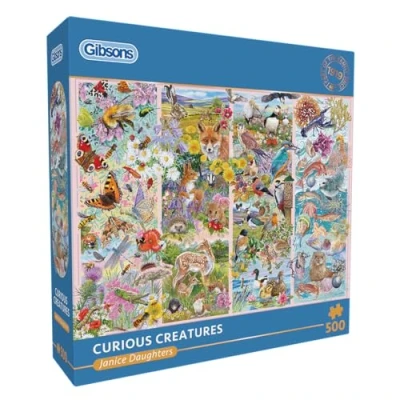 Afbeelding van Gibsons Curious Creatures (500)
