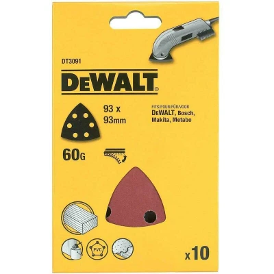 Afbeelding van DeWALT DT3091 P60 Deltaschuurpapier VE=10