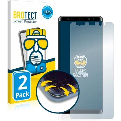 Afbeelding van BROTECT Screenprotector voor Samsung Galaxy Note 8 Folie Beschermfolie matte volledig dekking (2 Stuks)