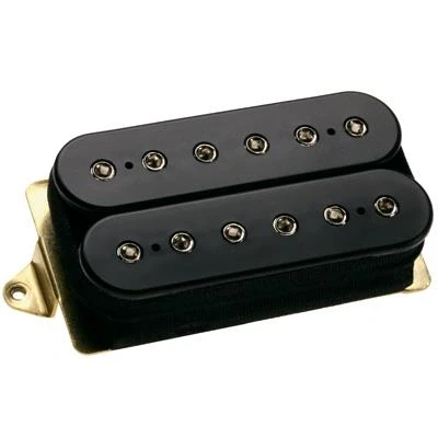 Image de Accessoires guitares DIMARZIO MICRO DP100F BK SUPER DISTORTION F SPACED HUMBUCKER NOIR Doubles / Humbuckers