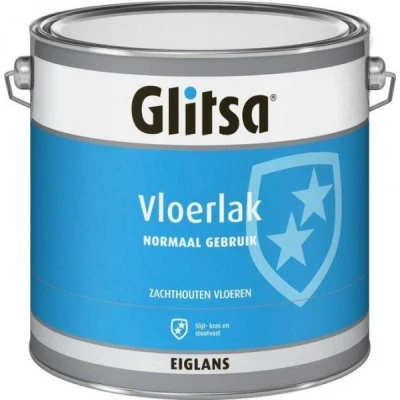 Afbeelding van Glitsa Acryl Vloerlak Eiglans White Wash Blanke lak &amp; Beits