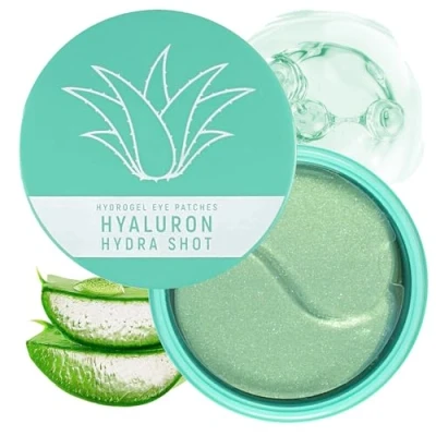 Afbeelding van Victoria Beauty Hyaluron oog zone pads met Aloë Vera 60 stuks van 1,5 gr