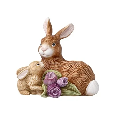 Afbeelding van Goebel Pasen Decoratief beeld / figuur Haas Jaarhaas 2022 Porselein 13cm Limited Edition