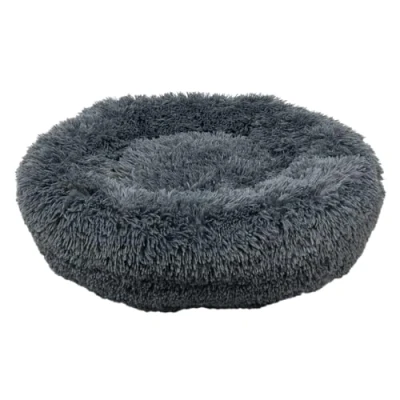Afbeelding van Jack and Vanilla Hondenkussen Donut Donkergrijs S Ø60cm