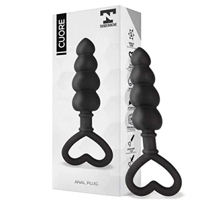 Afbeelding van Cuore Anal Plug Silicone Black