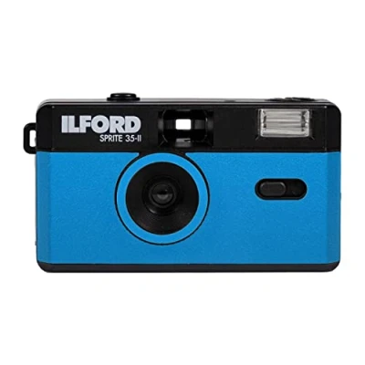 Afbeelding van ILFORD Camera Sprite 35 II black &amp; blue