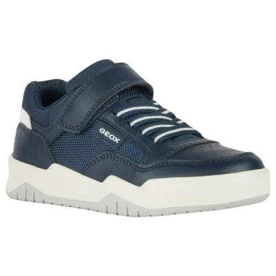 Afbeelding van Geox J Perth Boy E Sneakers voor jongens, Marineblauw en wit