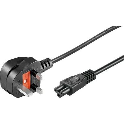 Afbeelding van Power Cord UK / C5 5m Black