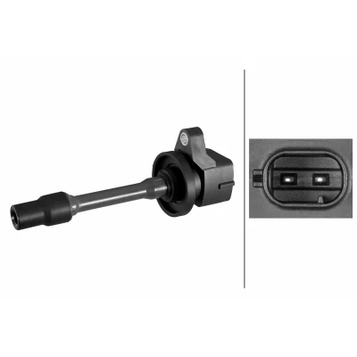 Afbeelding van HELLA 5DA 358 290 771 Bobine 2 polig 12V Aansluituitvoering SAE