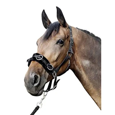Afbeelding van HKM Kaptoom Pluche Zwart Pony