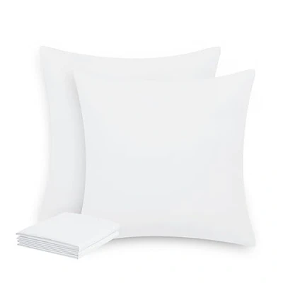 Afbeelding van Aisbo kussensloop 2 sets 80x80 super zachte ademende wit