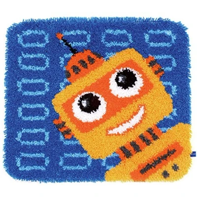 Afbeelding van Smyrna knoopkleed Leuke robot 0150161