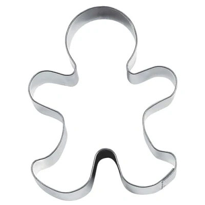 Image de Emporte piece en forme de bonhomme pour pain d epices 7,5 cm inox stadter