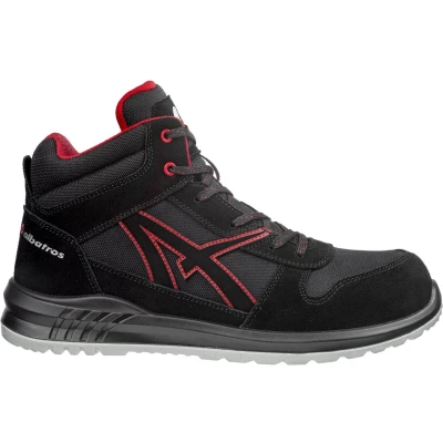 Afbeelding van ISM CLIFTON MID SRC 638700210000046 Hoge veiligheidsschoenen S3 Schoenmaat (EU): 46 Zwart rood 1 paar
