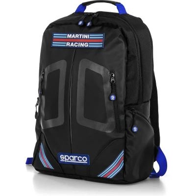 Afbeelding van Sparco Martini Racing Rugzak Zwart 15 liter inch laptop opbergvak sportief design
