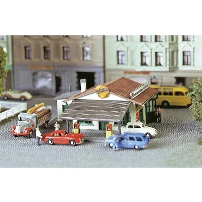 Afbeelding van Faller 1/160 TANKSTATION (?/22) * modelbouwsets, hobbybouwspeelgoed voor kinderen, modelverf en accessoires