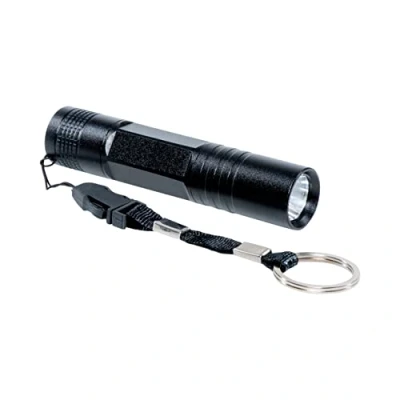 Afbeelding van MAUL Mauljuno Compacte en outdoor led zaklamp met aanhanger, kleine lange brandduur spatwaterdicht, IPX4, zwart