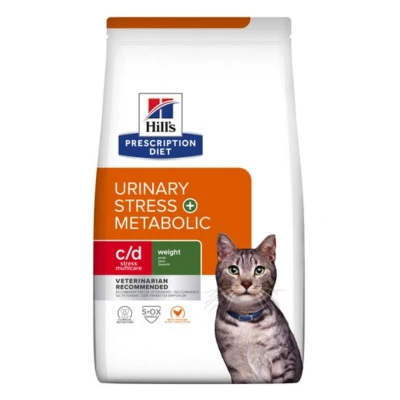 Afbeelding van Hill&#039;s Prescription Diet c/d Multicare Stress + Metabolic Kattenvoer 8 kg