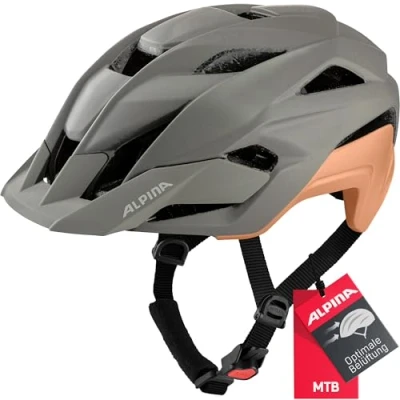 Afbeelding van Alpina Helm Kamloop moon grey peach matt 51 55