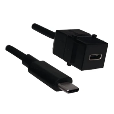 Afbeelding van Bachmann USB 3.1 Type C Keystone Module (0.50 m, 3.1), kabel