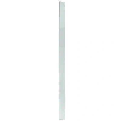 Afbeelding van LEO&#039;s 100 stuks transparante klemstrips DIN A5 (210 mm) FH 3 4 mm voor ca. 30 vellen klemrail het verbinden van ongeperforeerde papieren documenten en verzamelingen
