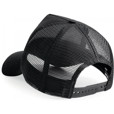Afbeelding van Beechfield Snapback truckerpet B640 Black