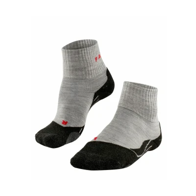 Afbeelding van Falke TK2 Explore Short Trekking Mediumstrong Cushioned Sportsokken Light grey, Dames, Maat: 39/40, grey