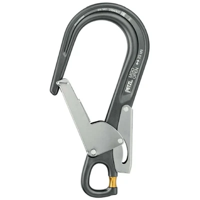 Afbeelding van Petzl steigerpijphaak MGO Open aluminium 63mm