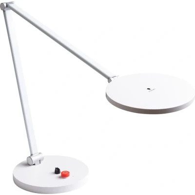 Afbeelding van Daylight Tricolor Bureaulamp met LED Tafellamp dimmer Leeslamp flexibele arm 3 Lichtkleuren Dimbaar Wit *