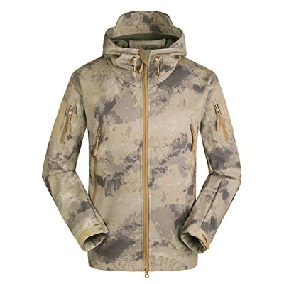 Afbeelding van LiliChan Tactische militaire jas voor heren, waterdicht, outdoorsport, jacht, militair, activiteiten in openlucht