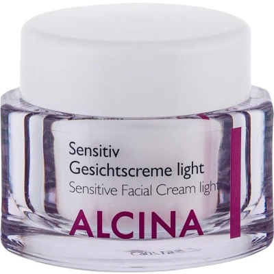 Afbeelding van Alcina ( Sensitiv e Facial Cream Light ) Face 50 ml 50ml