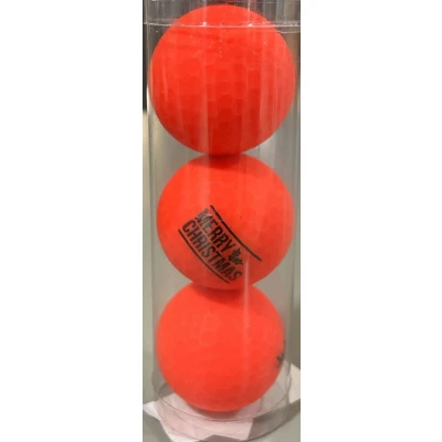 Afbeelding van Legend Kerst/Nieuwjaar Cadeauset 3 Golfballen Rood