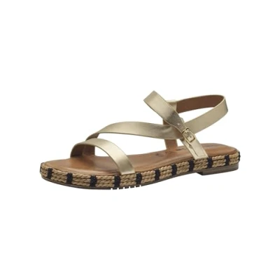 Afbeelding van Tamaris Espadrilles, Dames, Maat: 37, Gold Leer
