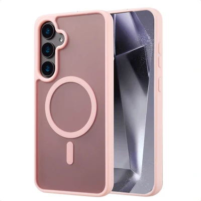 Afbeelding van imoshion Hoesje Geschikt voor Samsung Galaxy S24 Plus Color Guard Backcover MagSafe Lichtroze